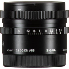 SIGMA AF 45mm F2.8 DG DN (C) - BLACK for SONY E