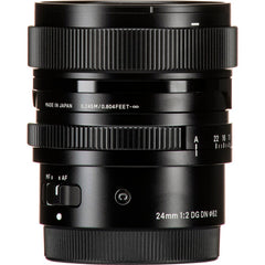 SIGMA AF 24mm F2 DG DN (C) - BLACK for SONY E