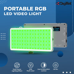 DIGITEK (LED-D135 ML) 12W Metal Body RGB LED Light