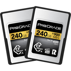 ProGrade Digital 240GB CFexpress Type A Memory Card 2-Pack
