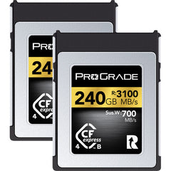 ProGrade Digital 240GB CFexpress 4.0 Memory Card 2-pack