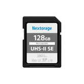 Nextorage 128GB UHS-II V60 SDXC Memory Card