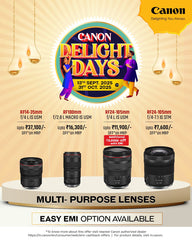 Canon RF14-35mm f/4 L IS USM Wide Angle Zoom Lens | Upto ₹37,100 Off | Easy EMI