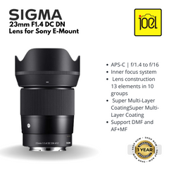 SIGMA AF 23mm F1.4 DC DN | C - Sony E