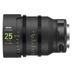 NiSi Athena Prime T2.4/1.9 Full-Frame 5-Lens Kit 14mm T2.4, 25mm T1.9, 35mm T1.9, 50mm T1.9, 85mm T1.9 (E Mount)