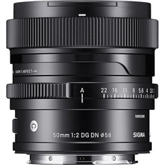 SIGMA AF 50MM F2 DG DN (C) - BLACK for L MOUNT