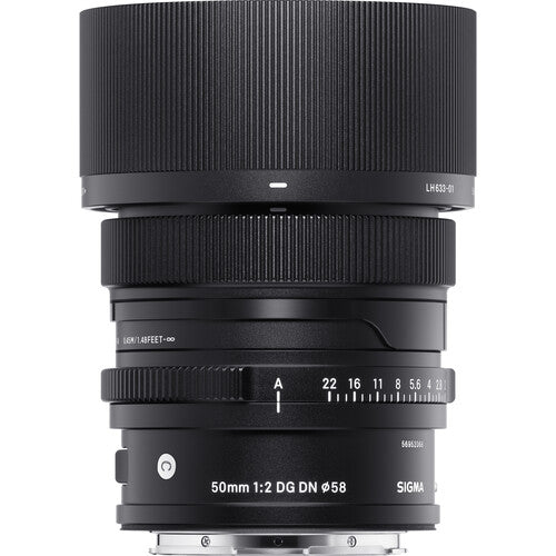 SIGMA AF 50MM F2 DG DN (C) - BLACK for L MOUNT