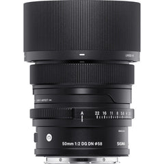 SIGMA AF 50MM F2 DG DN (C) - BLACK for L MOUNT