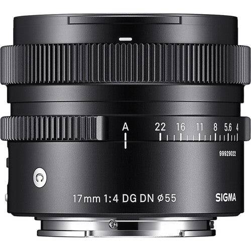SIGMA AF 17MM F4 DG DN (C) - BLACK for SONY E