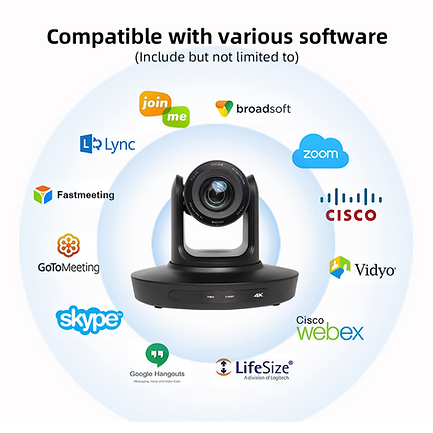 VIDEOCAST 4K UHD NDI VC201 PTZ Video Camera