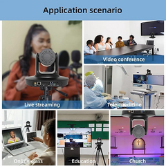 VIDEOCAST 4K UHD NDI VC201 PTZ Video Camera