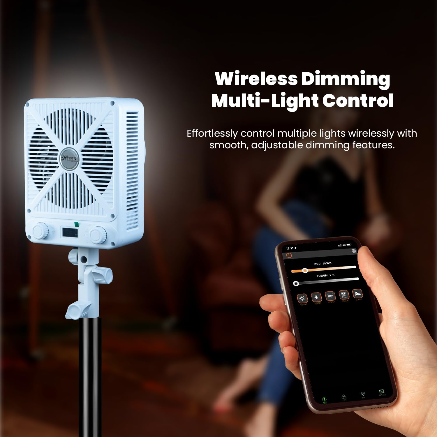 HIFFIN HF-250 LED Video Light