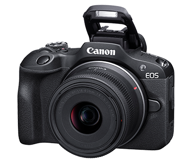 Canon EOS R100 Mirrorless Camera with 18-45mm Lens