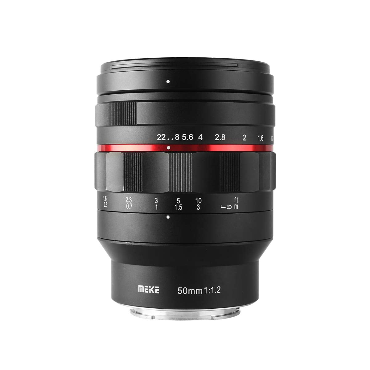 Meike Manual 50mm 1.2 (E Mount) For Sony's Alpha (α) cameras.