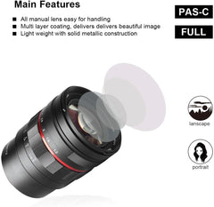 Meike Manual 50mm 1.2 (Z Mount) For Nikon's Z cameras.